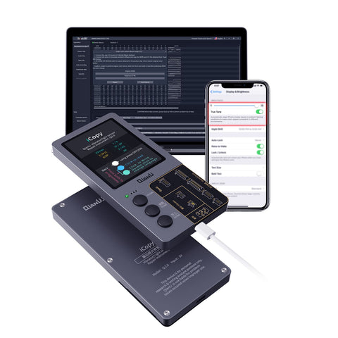 Qianli Toolplus iCopy Plus 2.1 - 3 in 1 Vibrator/light Sensor/true Tone Repair Instrument