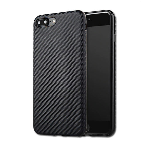Sulada Apple iPhone 7 Plus/8 Plus Slim Carbon Fiber Pattern TPU Case