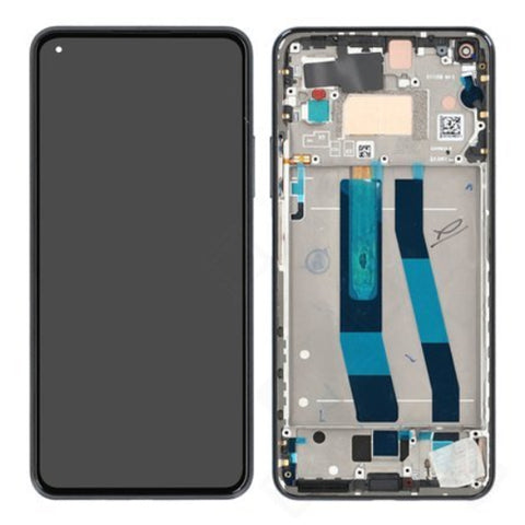 Xiaomi Mi 11 Lite 5G NE (2109119DG) LCD Display + Touchscreen + Frame - 5600030K9D00 - Black