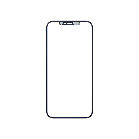 Apple iPhone 12 Pro Max Glass - Repart - with Front Bezel and OCA Glue  - 10 PCS - Black