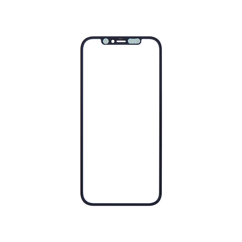 Apple iPhone 12/iPhone 12 Pro Glass - Repart - with Front Bezel and OCA Glue  - 10 PCS - Black