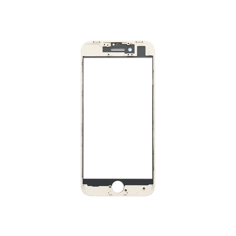 Apple iPhone SE (2020)/iPhone SE (2022) Glass - Repart - with Front Bezel and OCA Glue - White