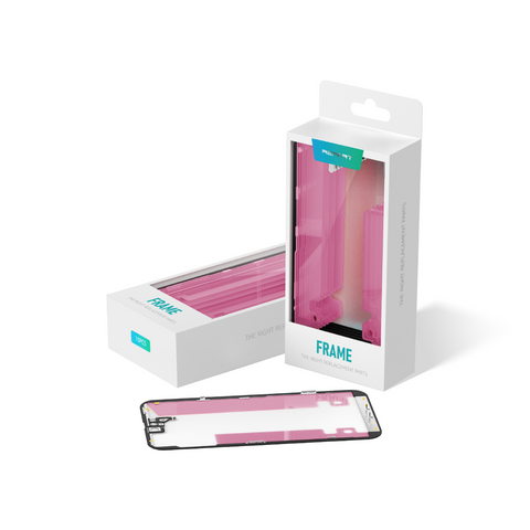 Apple iPhone 15 LCD Frame - Repart - Front Bezel with Glue  - 10 PCS