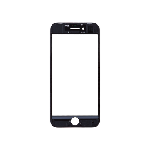 Apple iPhone SE (2020)/iPhone SE (2022) Glass - Repart - with Front Bezel and OCA Glue - Black