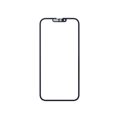 Apple iPhone 13 Pro Max Glass - Repart - with Front Bezel and OCA Glue  - 10 PCS - Black