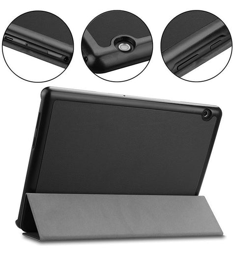 Tactical Book Tri Fold Case For iPad 10 (2022) (10.9) - 8596311200205 - Black