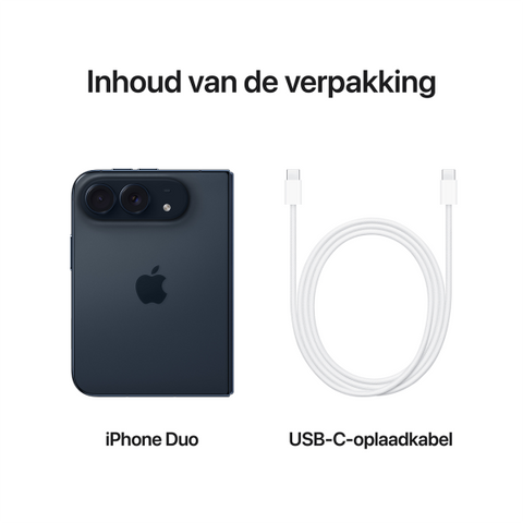 Apple iPhone Duo - Pre-Order (Let op tot 8 weken levertijd)