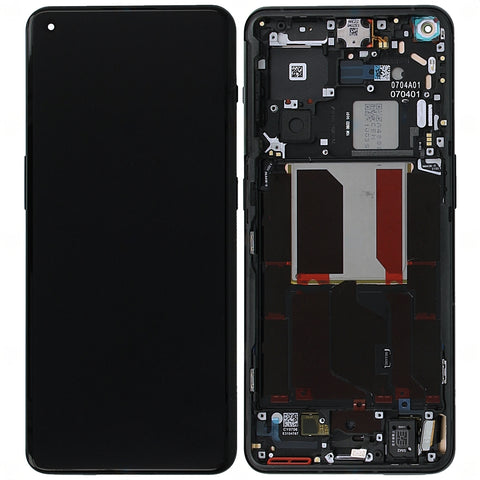 OnePlus 10 Pro (NE2210) LCD Display + Touchscreen + Frame - 2011100372/2011100373 - Black