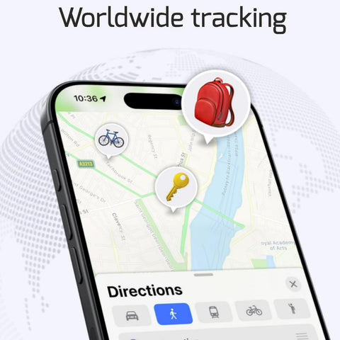 Swissten FindTAG GPS Locator - 20114001 - Black