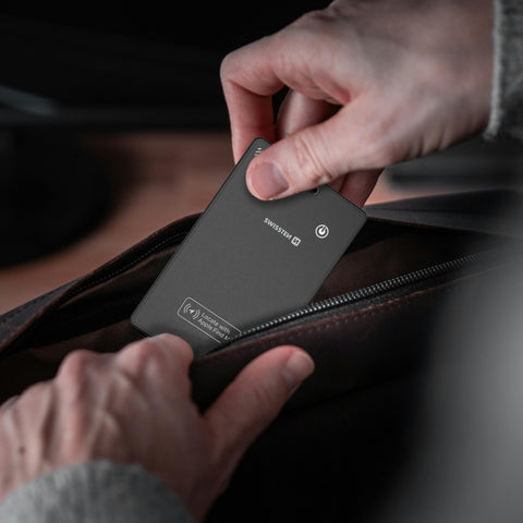 Swissten FindCARD GPS Locator - 20114002 - Black