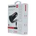 Swissten 2.4A Dual Port Car Charger - 20110908 + Type-C USB Cable - Black