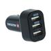 Swissten 5.2A Triple Port Car Charger - 20111200 - Black