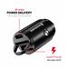 Swissten Power Delivery Car Adapter (30W) - 20111770 - With USB-A & USB-C Port