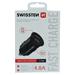 Swissten 4.8A Dual Port Car Charger - 20115000 - Black