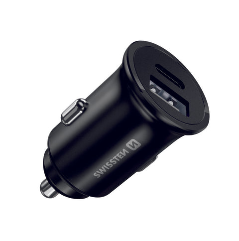 Swissten Power Delivery Car Charger (30W) - 20119100 - Black