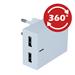 Swissten 3A Dual Travel Charger - 22032000 - White
