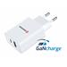 Swissten USB-A & USB-C Travel Charger (30W) - 22037000 - 22056100 - White