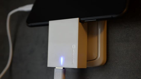 Swissten 3A Dual Travel Charger - 22043000 + Type-C USB Cable - White