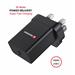 Swissten USB-C UK Travel Charger (25W) - 22045300 - Black