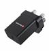 Swissten USB-C UK Travel Charger (25W) - 22045300 - Black