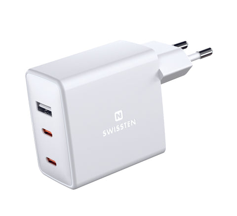Swissten USB-C Travel Charger (70W) - 22054100 - White