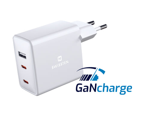 Swissten USB-C Travel Charger (70W) - 22054100 - White