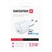 Swissten USB-C Travel Charger (33W) - 22055100 - White