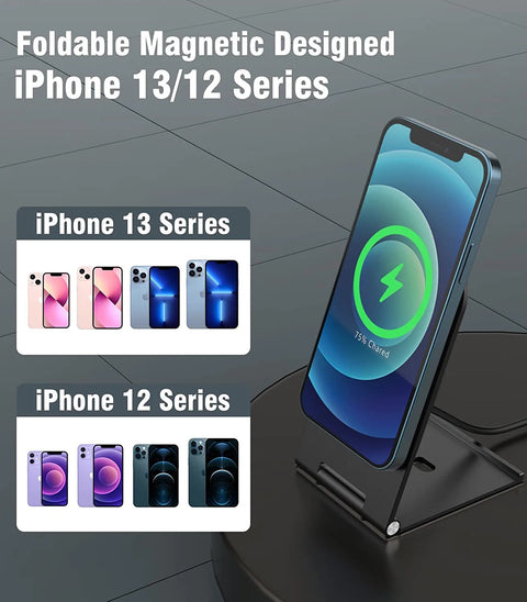 Swissten Magsafe Wireless Charging Stand - 22055518 - Black