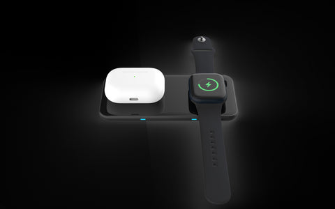 Swissten Dual Wireless Charger - 22055520 - Black