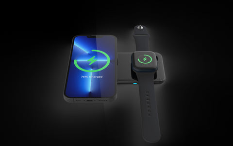 Swissten Dual Wireless Charger - 22055520 - Black