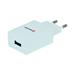 Swissten 1A Travel Charger - 22061000 + Micro USB Cable - White