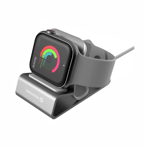 Swissten Apple Watch Stand - 25005100 - Silver
