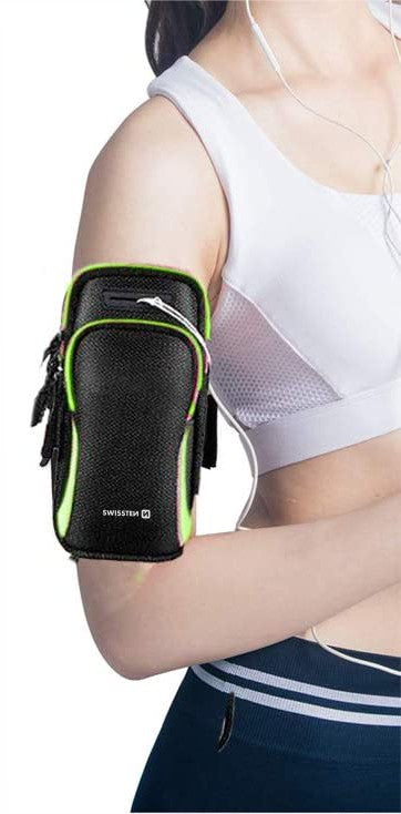 Swissten ArmBag Case - 32903500 - Up to Phones for 6.7" - Black