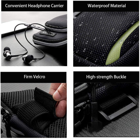 Swissten ArmBag Case - 32903500 - Up to Phones for 6.7" - Black