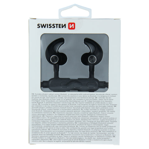 Swissten Active Bluetooth Earphones - 51105090 - Black