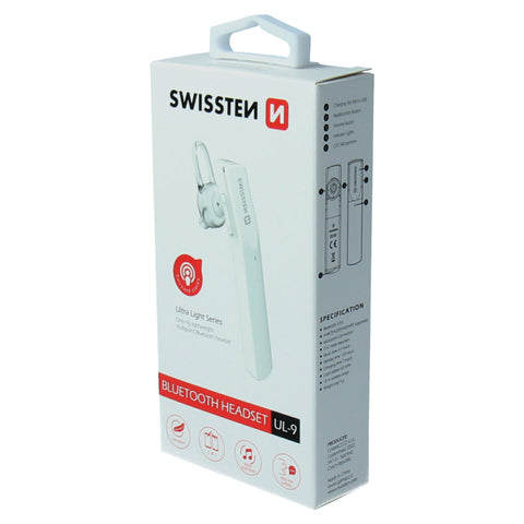 Swissten Ultra Light Bluetooth Headset - 51105100 - White