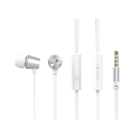 Swissten Dynamic Earbuds - 51107002 - YS500 - Silver