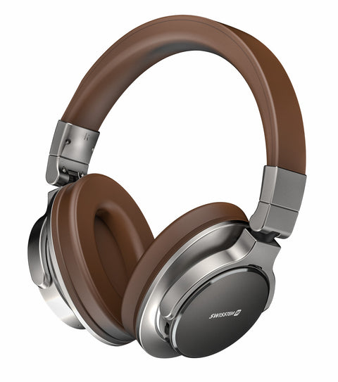 Swissten Jumbo Stereo Headphones - 52510610 - Brown