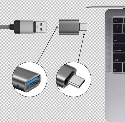 Swissten USB-C To USB-A OTG Adapter - 55500100