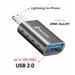 Swissten Lightning to USB-A OTG Adapter - 55500300