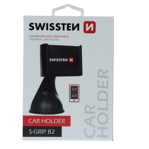 Swissten S-Grip B2 Universal Car Holder - 65010200 - Up to Phones for 6.0" - Black