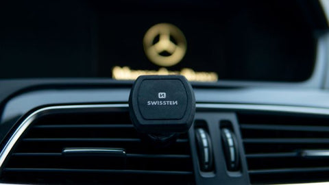 Swissten S-Grip M3 Magnetic Air Vent Car Holder - 65010307 - Black