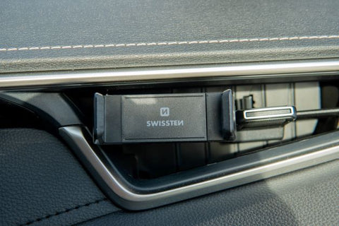Swissten S-Grip AV-1 Air Vent Car Holder - 65010401 - Up to Phones for 6.0" - Black