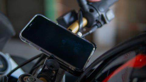 Swissten BM1 Bike & Motorcycle Holder - 65010405 - Up to Phones for 7.0" - Black