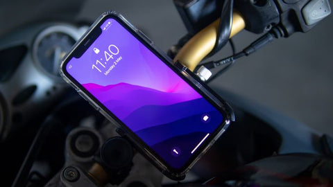 Swissten BM1 Bike & Motorcycle Holder - 65010405 - Up to Phones for 7.0" - Black