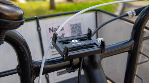 Swissten BC2 Aluminum Bike Holder - 65010406 - Up to Phones for 7.0" - Black