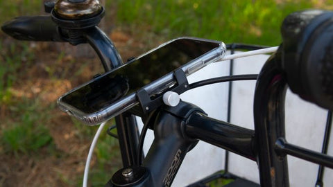 Swissten BC2 Aluminum Bike Holder - 65010406 - Up to Phones for 7.0" - Black