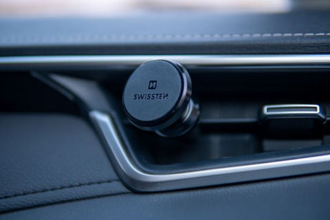 Swissten S-Grip M9 Magnetic Air Vent Car Holder - 65010423 - Black