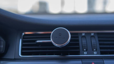 Swissten S-Grip M9 Magnetic Air Vent Car Holder - 65010424 - Silver
