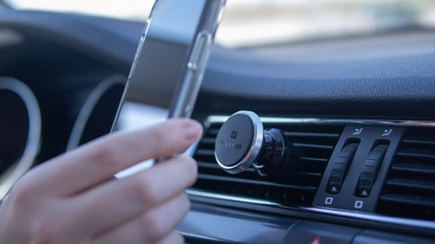 Swissten S-Grip M9 Magnetic Air Vent Car Holder - 65010424 - Silver